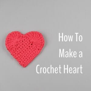 crochet heart pattern
