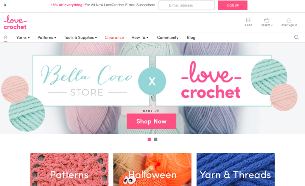 how to shop for yarn online