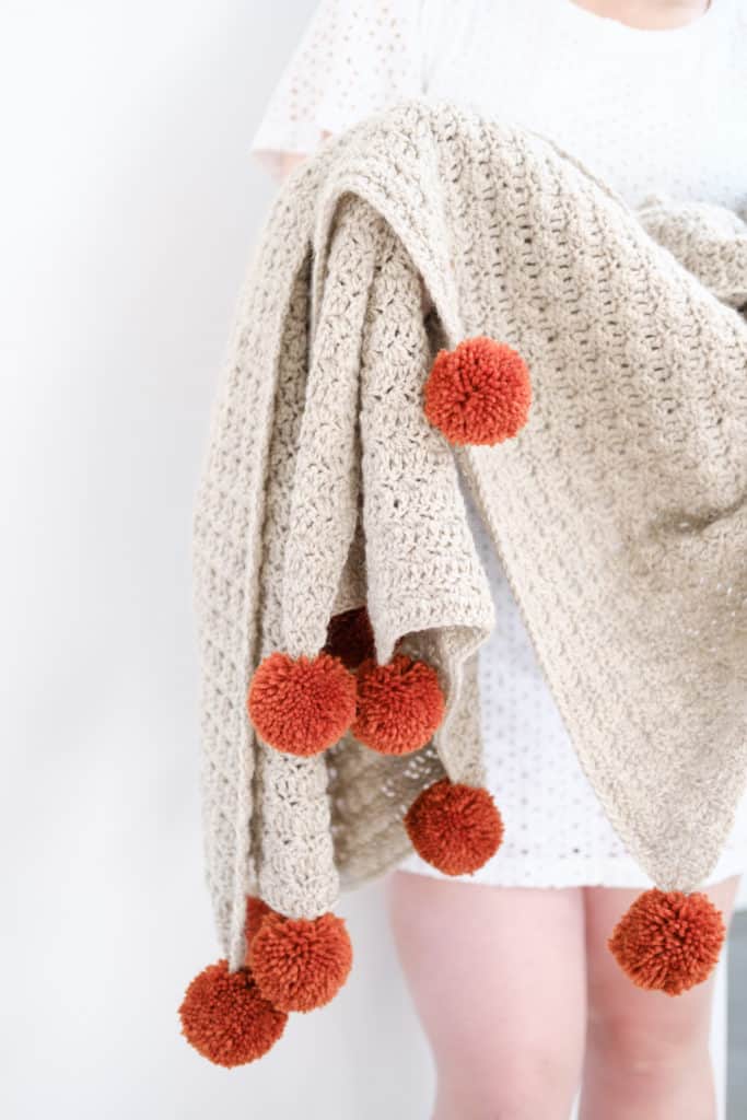 chunky crochet blanket patter