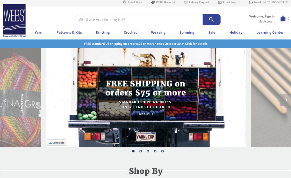 how to shop for yarn online